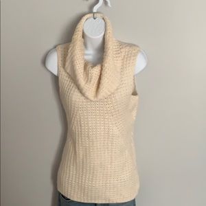 MAX STUDIO Cowl neck sleeveless sweater